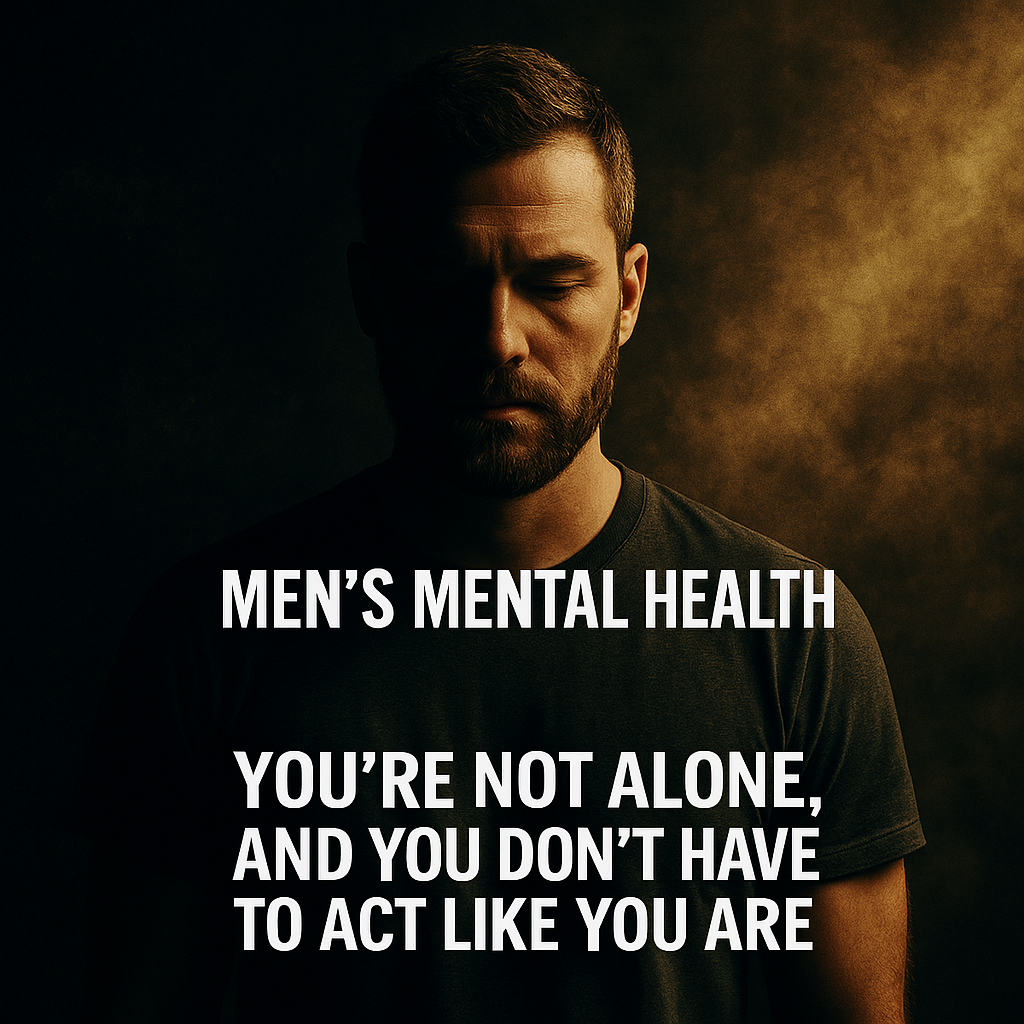 Men's Mental Health: You Aren't Alone and You Don't Have to Act Like You Are