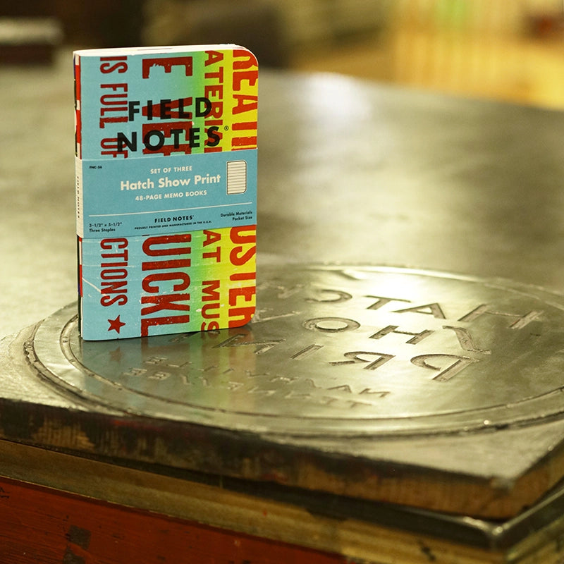 Field Notes - Hatch Show Print