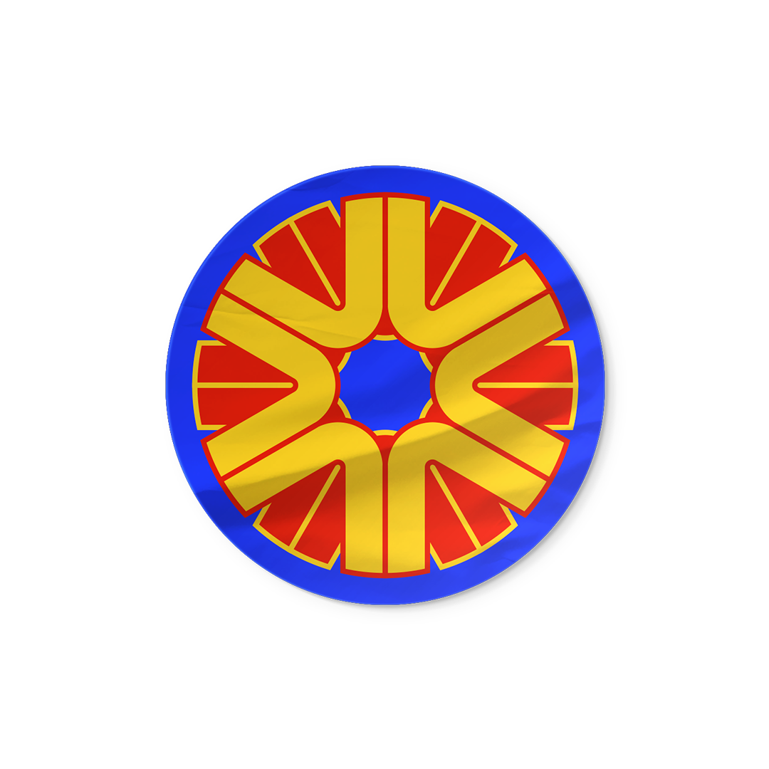 OSC-139 Sun Wheel Sticker
