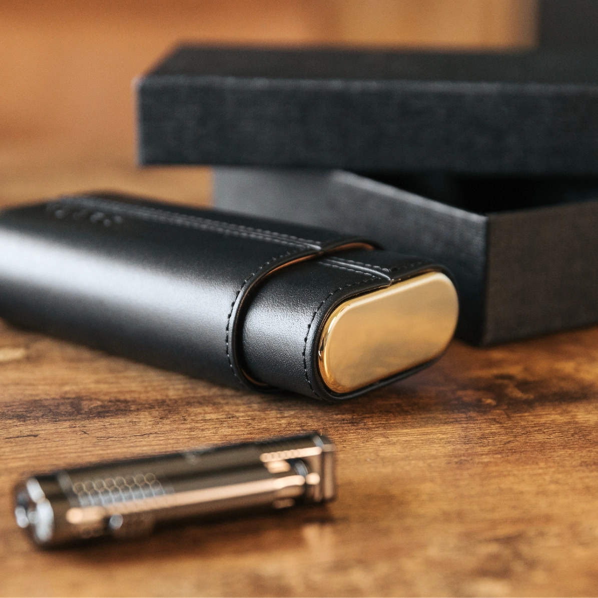 Klaro Three-Cigar Travel Case