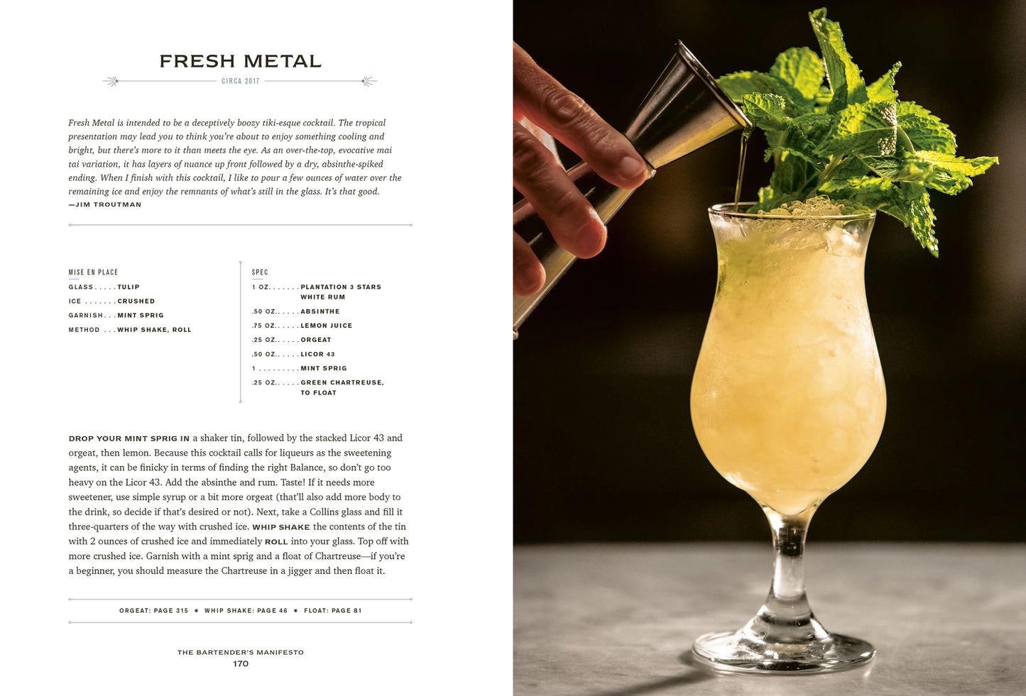 The Bartenders Manifesto