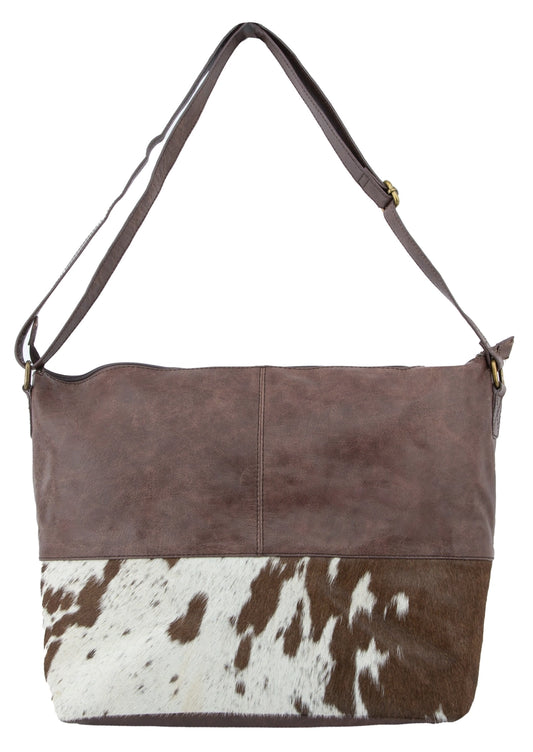 Esabella Tote – Hair-On Hide & Vegan Leather