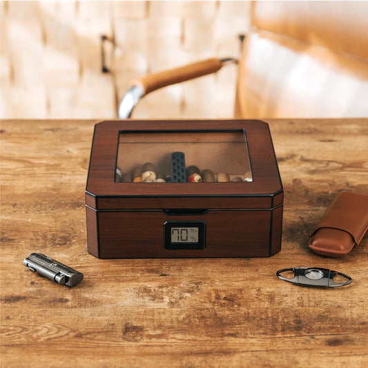 Mag Humidor - Walnut