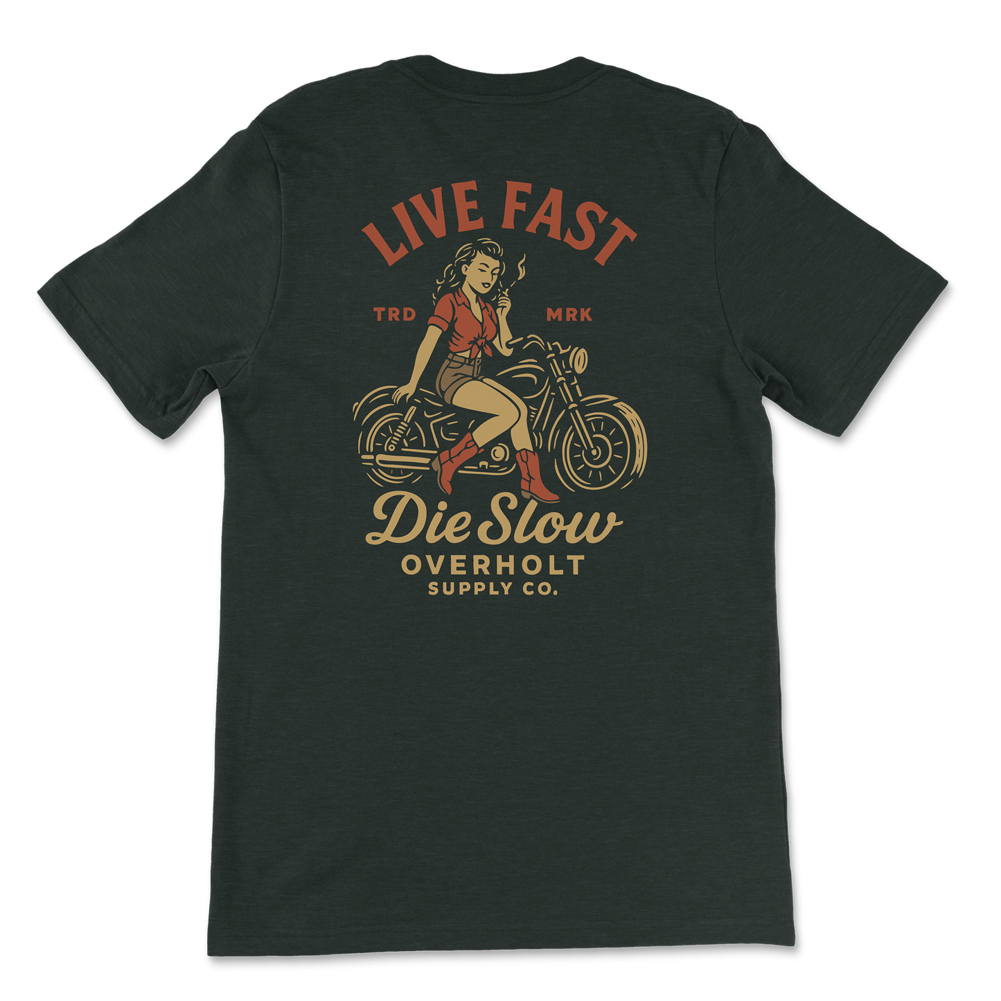 OSC-110 — "Live Fast, Die Slow" T-Shirt