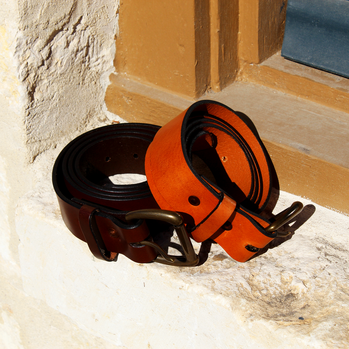 Heritage Leather Men's Belt