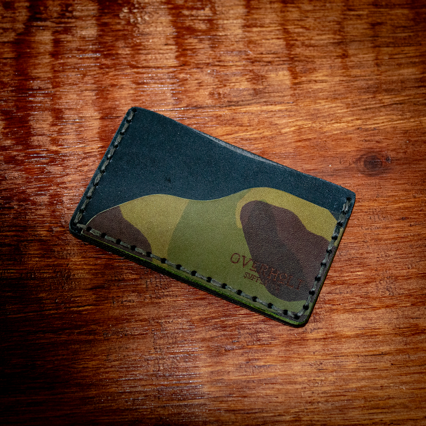 Limited Edition Camo & Black Leather Goods