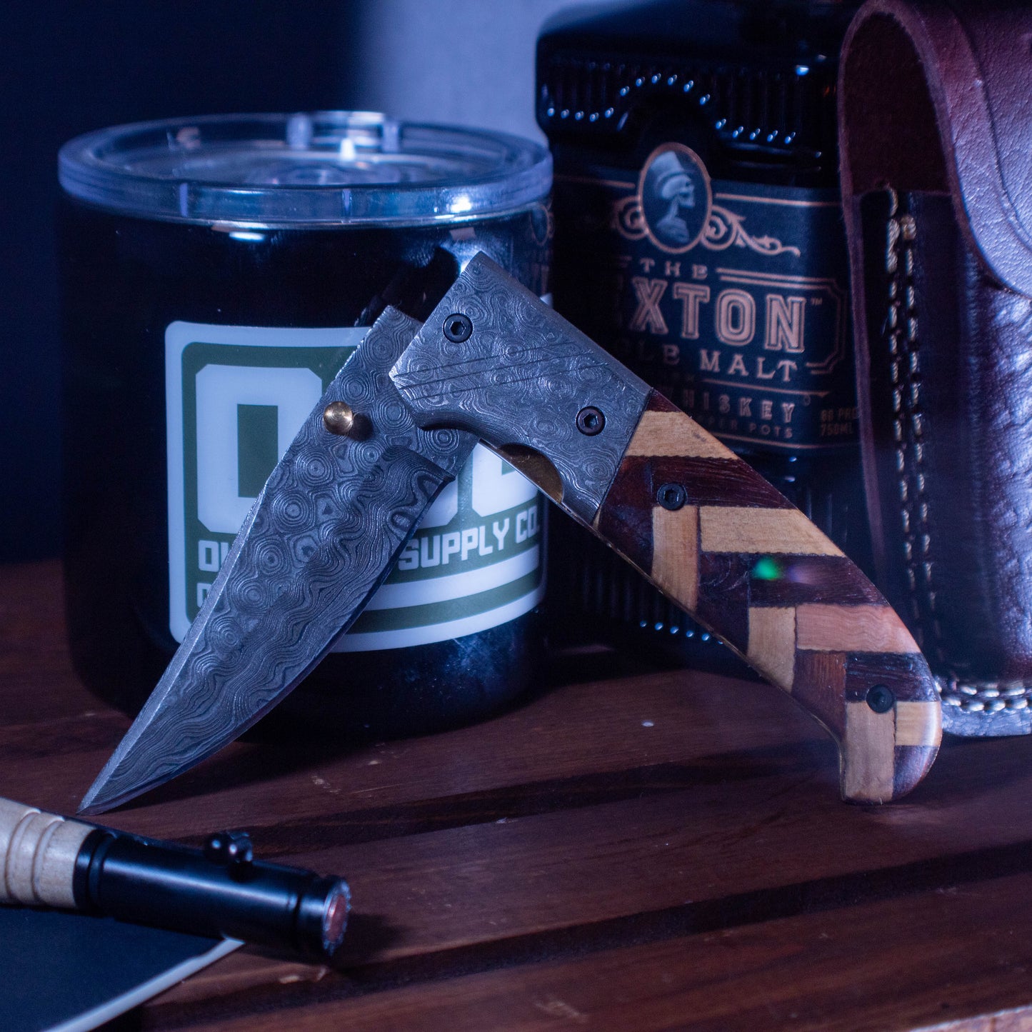 Classico Raindrop Damascus Folder