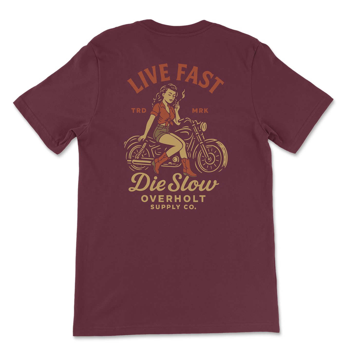 OSC-110 — "Live Fast, Die Slow" T-Shirt