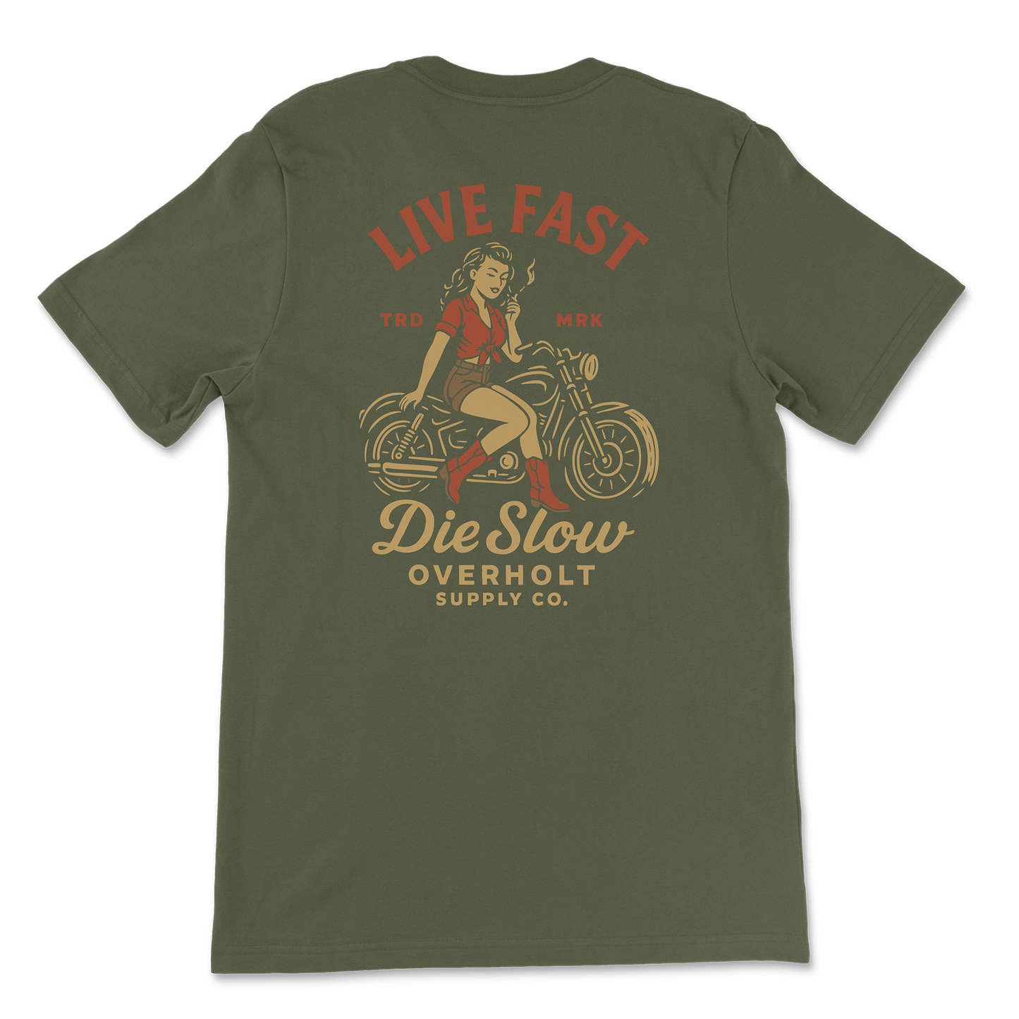 OSC-110 — "Live Fast, Die Slow" T-Shirt