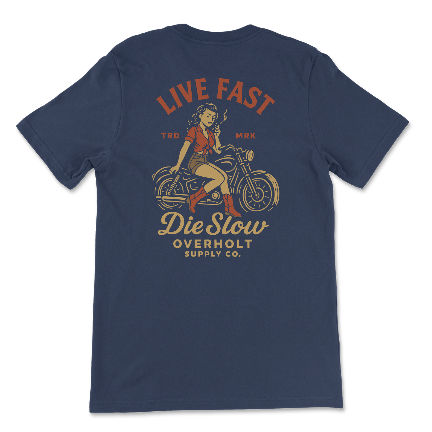 OSC-110 — "Live Fast, Die Slow" T-Shirt