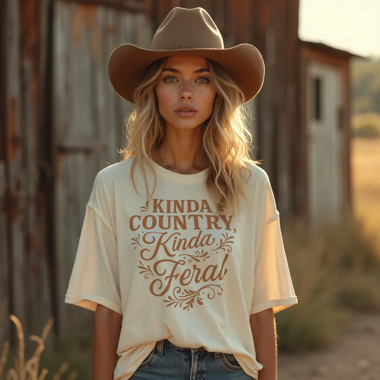 OSC-106 – "Kinda Country, Kinda Feral" T-Shirt