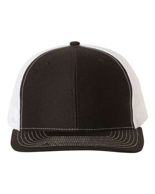 Black/White Snap Back