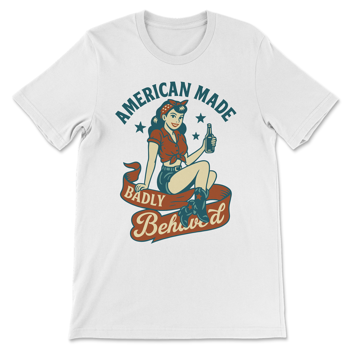 OSC-107 "American Made, Badly Behaved" T-Shirt