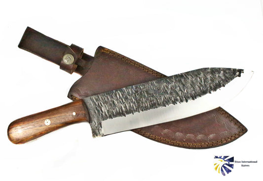 Hand Forged Custom Carbon Forged Blade "Machete Knife"