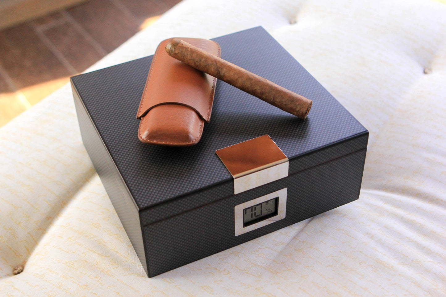 Kingston Carbon Fiber Finish Humidor