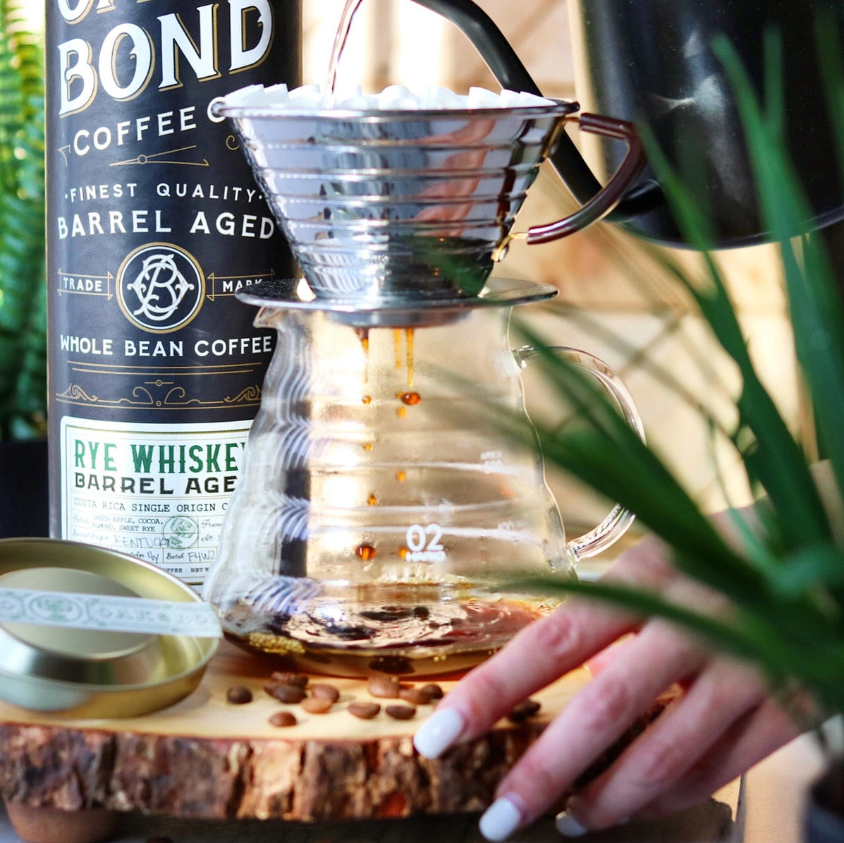 Oak and Bond Rye Whiskey Barrell Aged