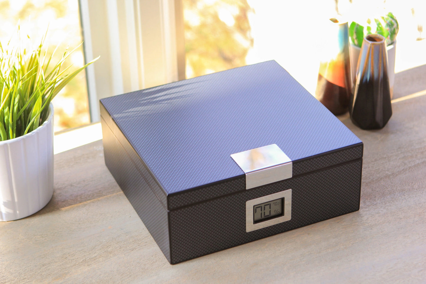 Kingston Carbon Fiber Finish Humidor