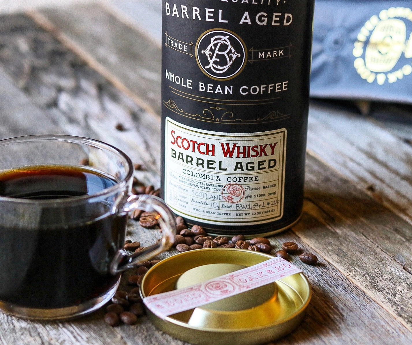 Oak and Bond Scotch Whiskey Barrel Aged