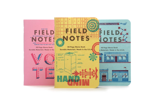 Field Notes - United States of Letter Press - C Series