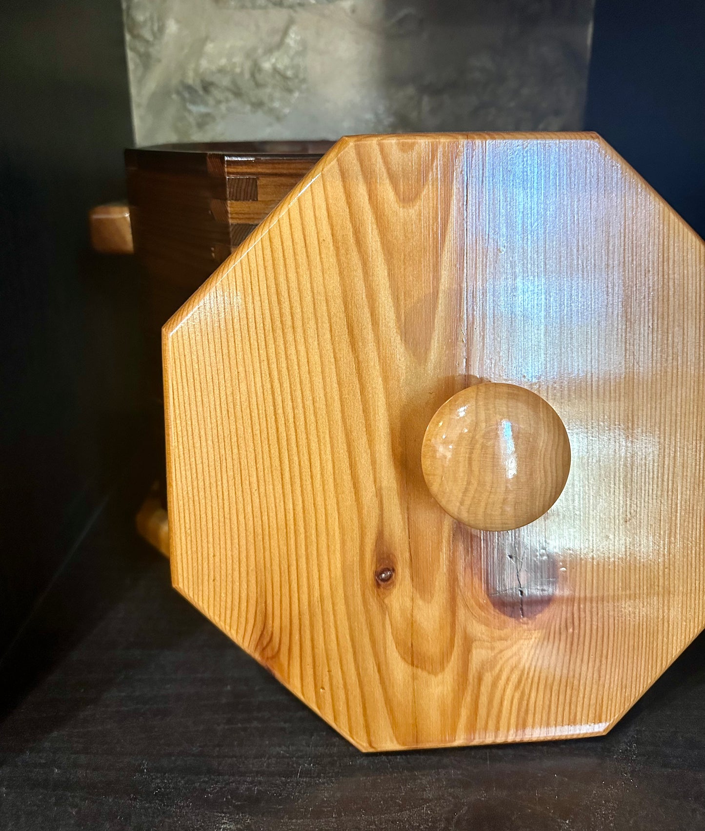 Reclaimed Cedar Jar