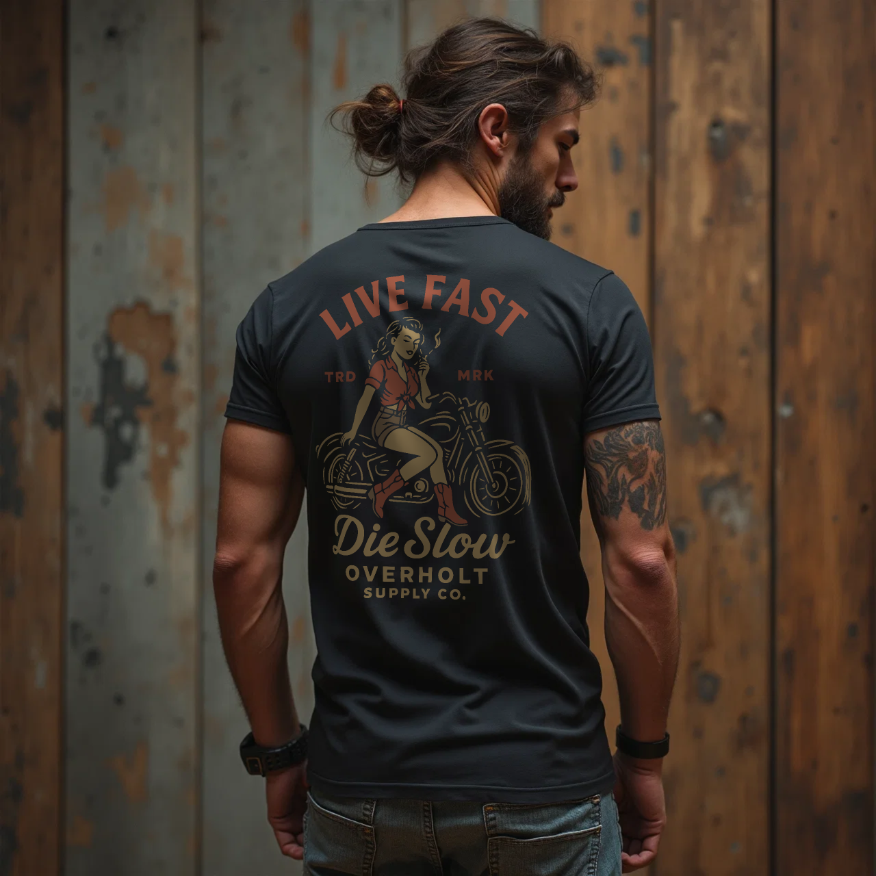 OSC-110 — "Live Fast, Die Slow" T-Shirt