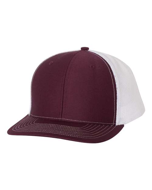 Maroon/White Snap Back