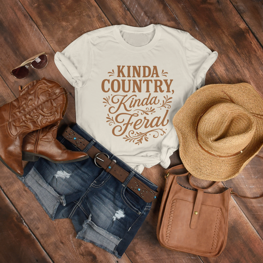 OSC-106 – "Kinda Country, Kinda Feral" T-Shirt