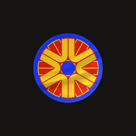 OSC-139 Sun Wheel Sticker