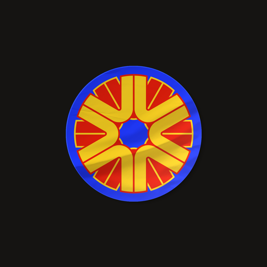 OSC-139 Sun Wheel Sticker