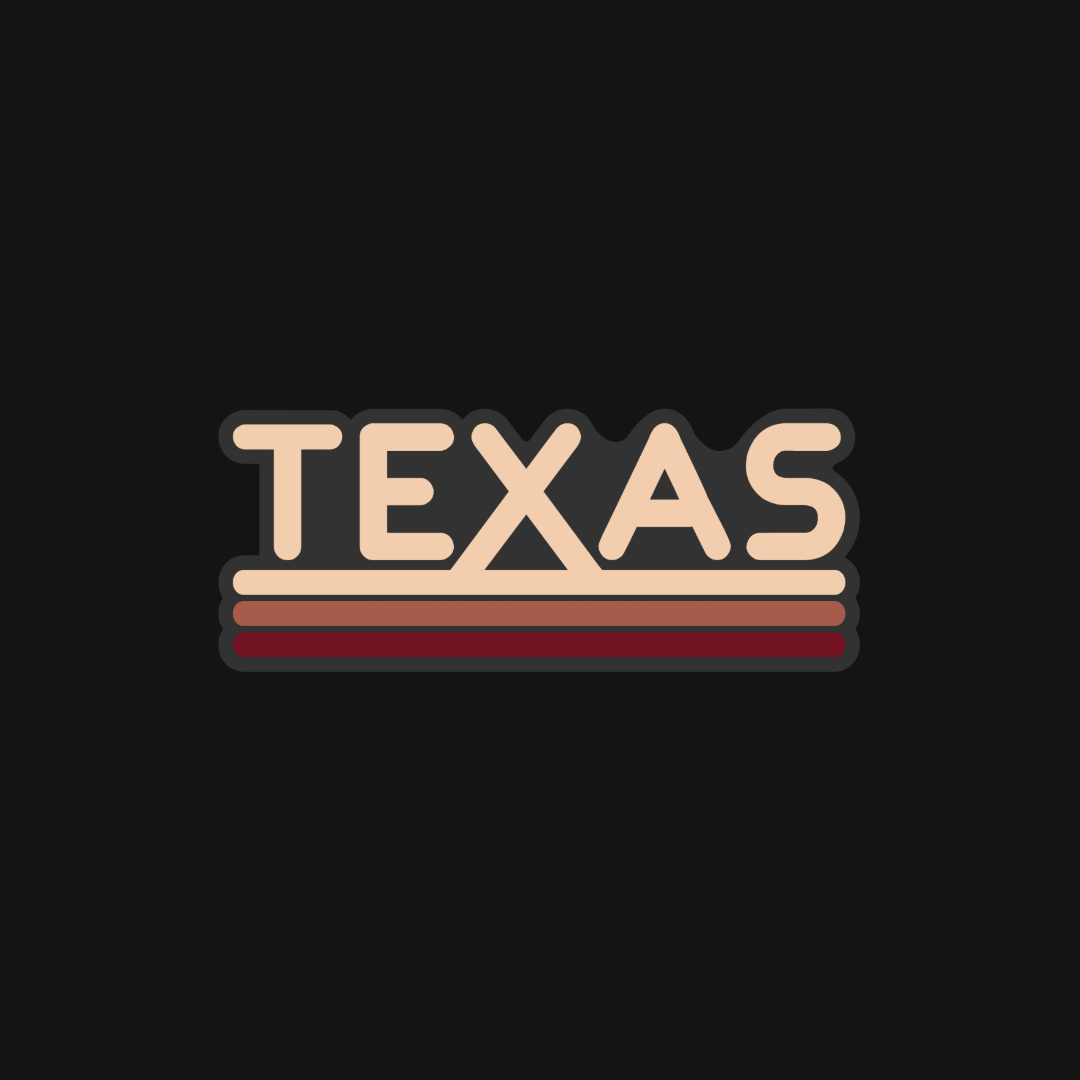 OSC-142 Texas Vintage Sticker