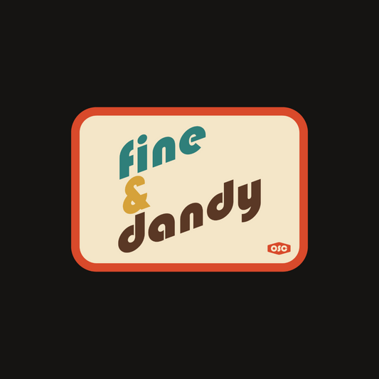 OSC-183 Fine and Dandy Sticker