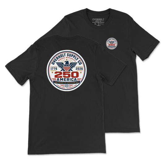 OSC-188 America 250 Tee - Black