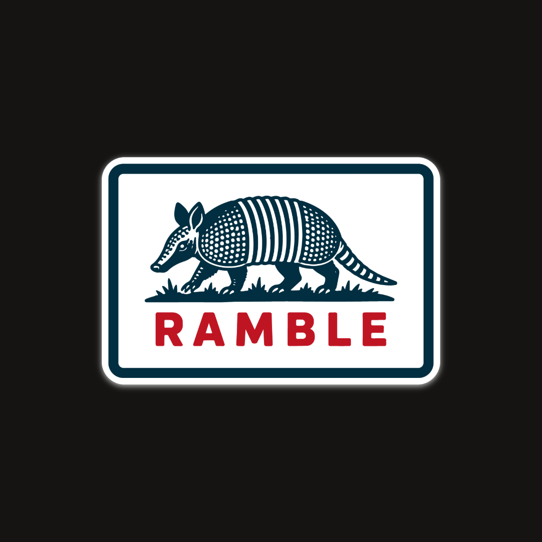 OSC-191 Ramble Armadillo Sticker