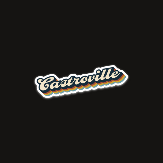 OSC-197 Vintage Castroville Sticker
