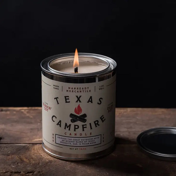 Paint Can Soy Candle - Campfire