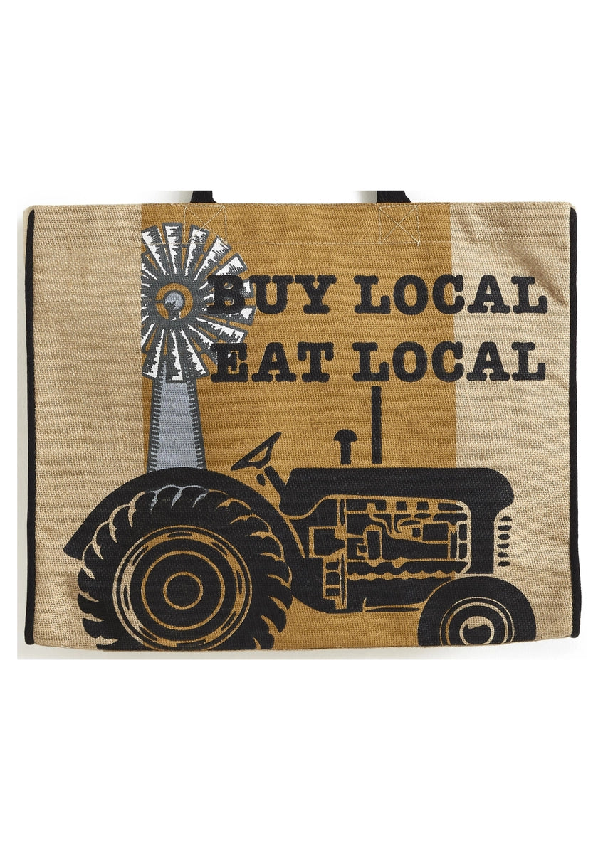 Farm Fresh Tote – Eco-Friendly Burlap