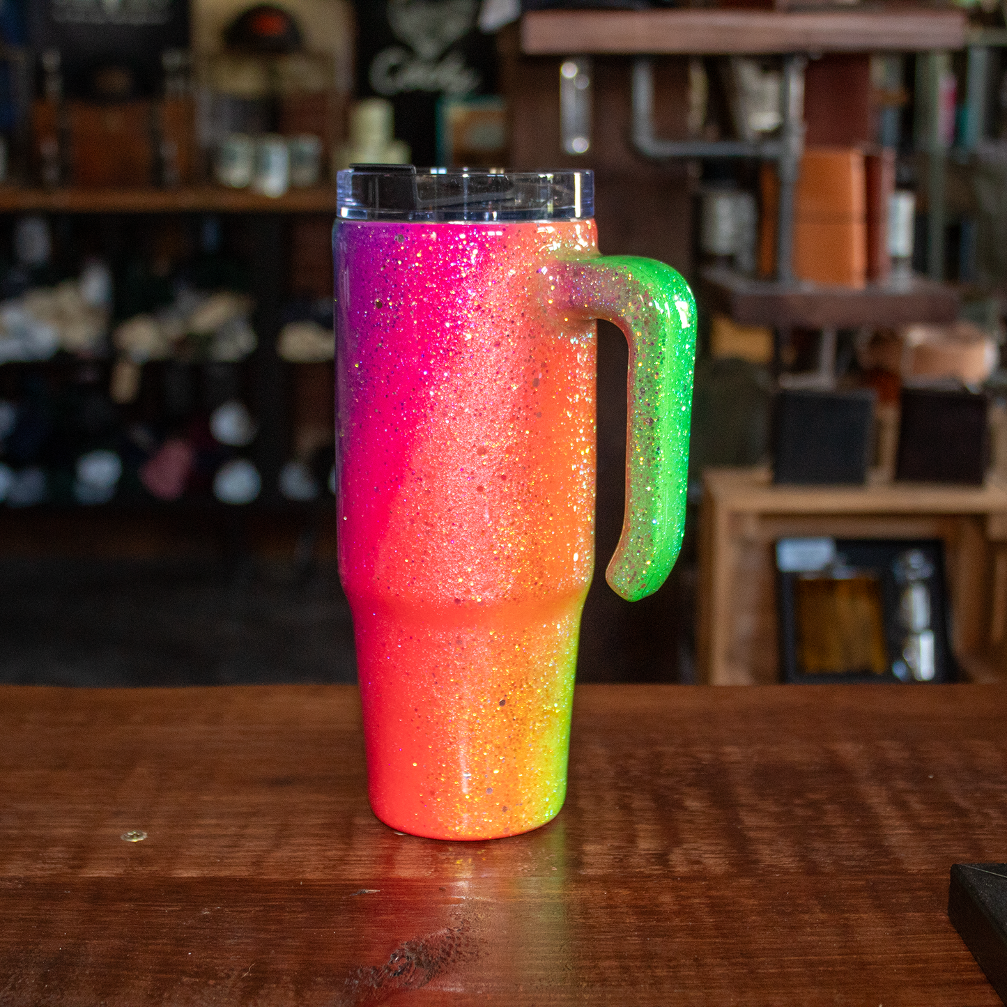 Epoxy Tumbler Class December 14th & 15th (Rainbow Glow in the Dark)