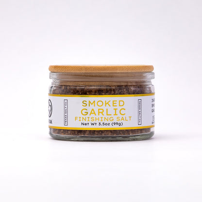 Smoked Garlic Finishing Salt
