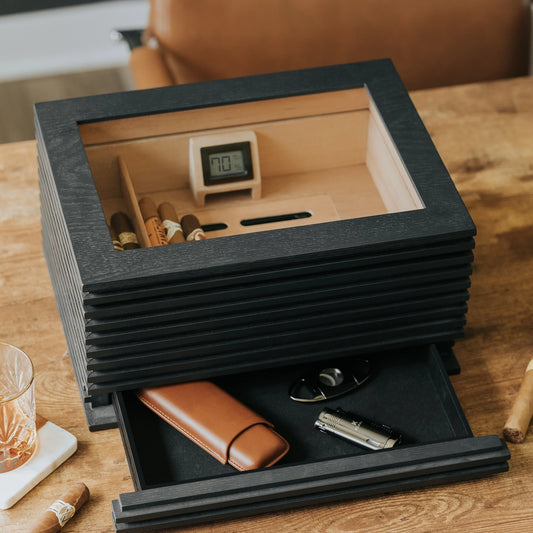 Kobi Glass Top Humidor