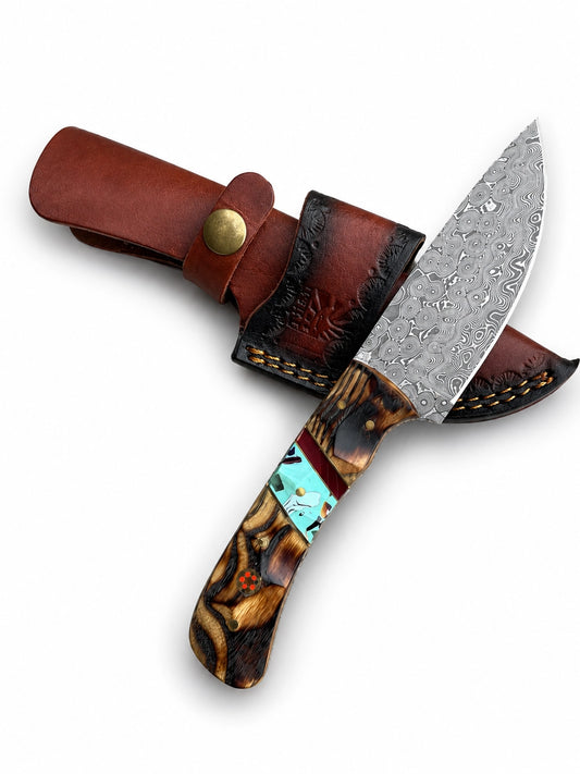 TKC-TK-521 Titan Copper Canyon Damascus Hunter