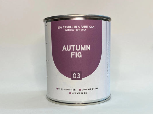 Paint Can Soy Candle - Autumn Fig