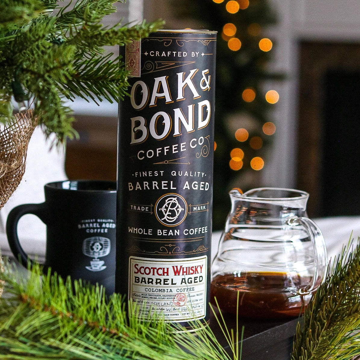 Single Malt Scotch Whiskey Barrel Aged Coffee