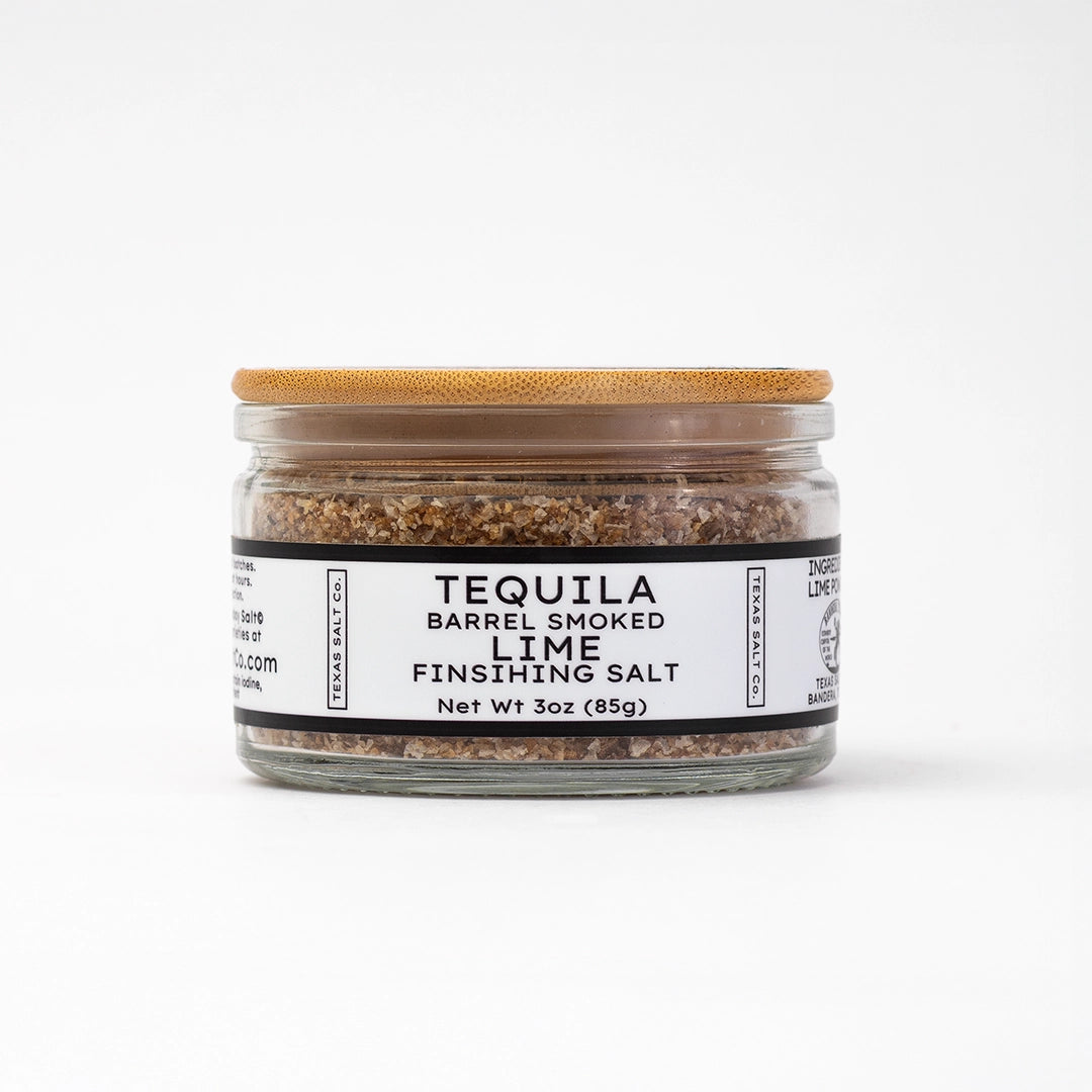 Texas Salt Co. - Tequila Barrel Smoked Lime Finishing Salt