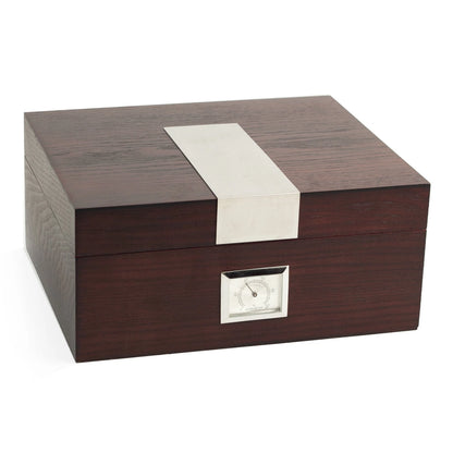 50 Cigar Espresso Wood Humidor