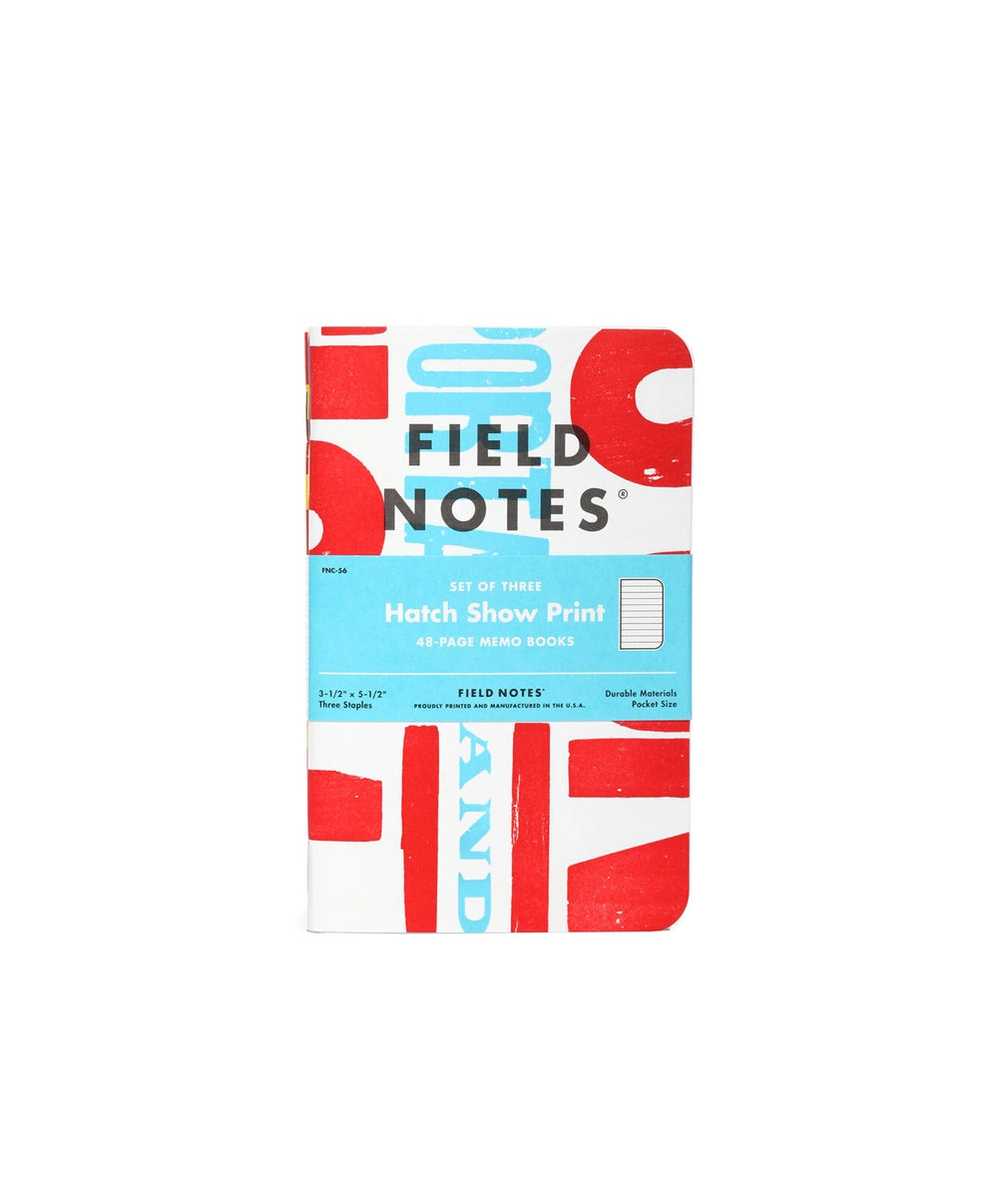 Field Notes - Hatch Show Print