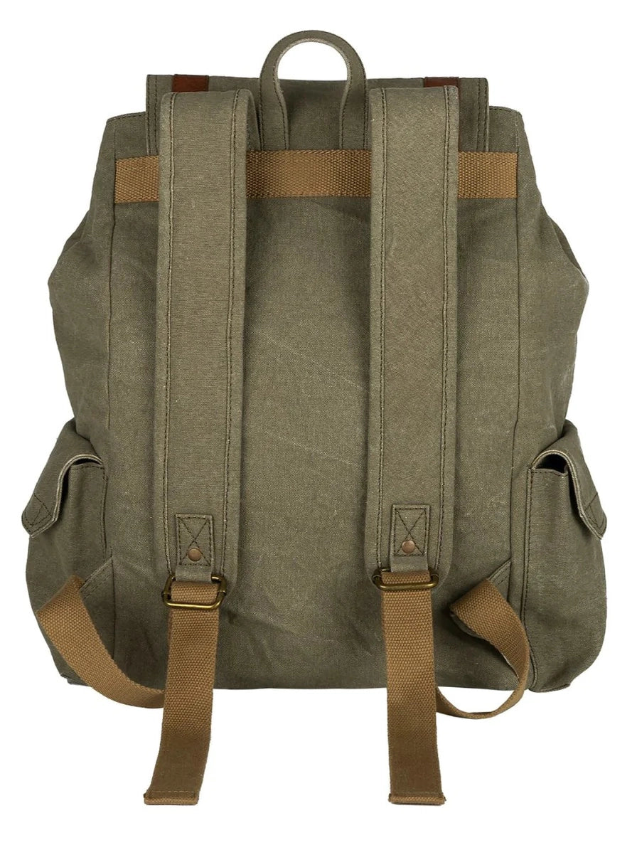 Wanderer Waxed Canvas Backpack