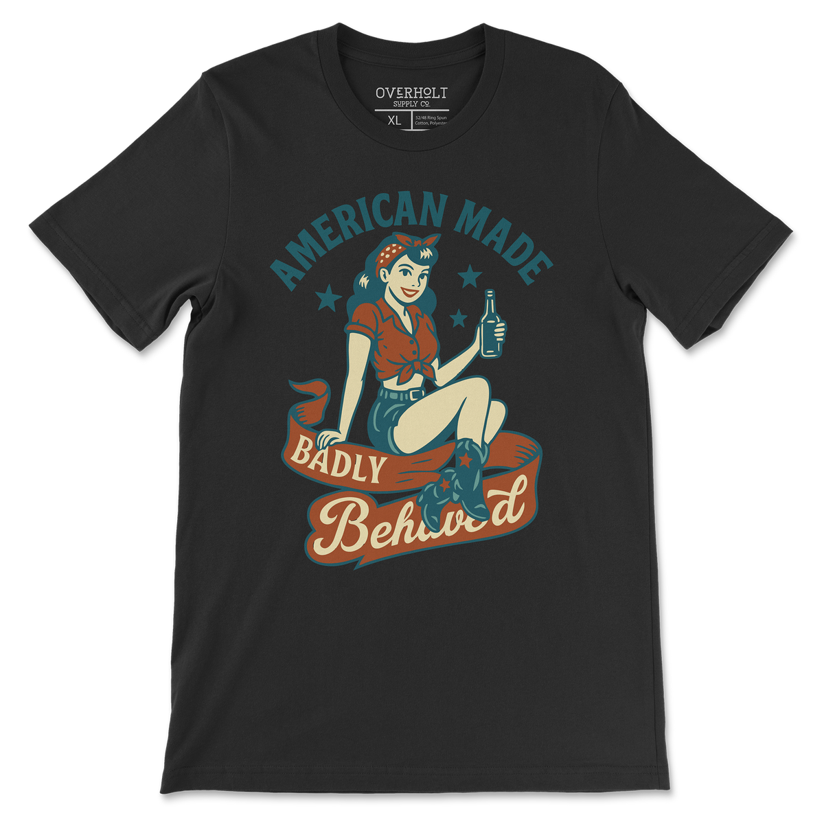 OSC-107 "American Made, Badly Behaved" T-Shirt
