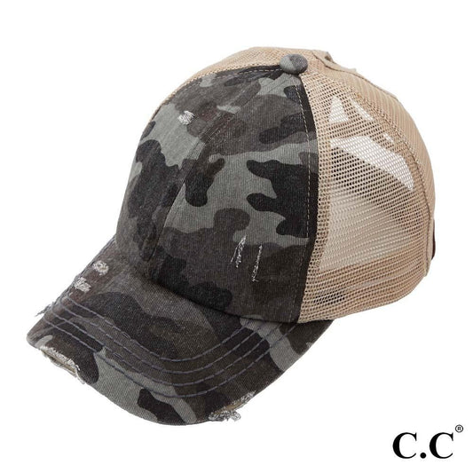 Grey Camo CC Beanie