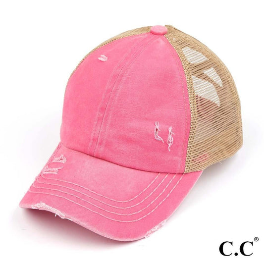 Pink CC Beanie