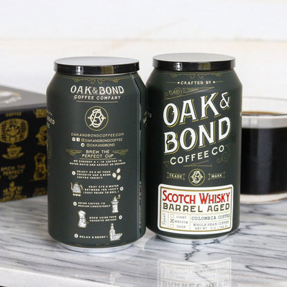 Oak & Bond Bourbon & Scotch Barrel Aged Coffee Box